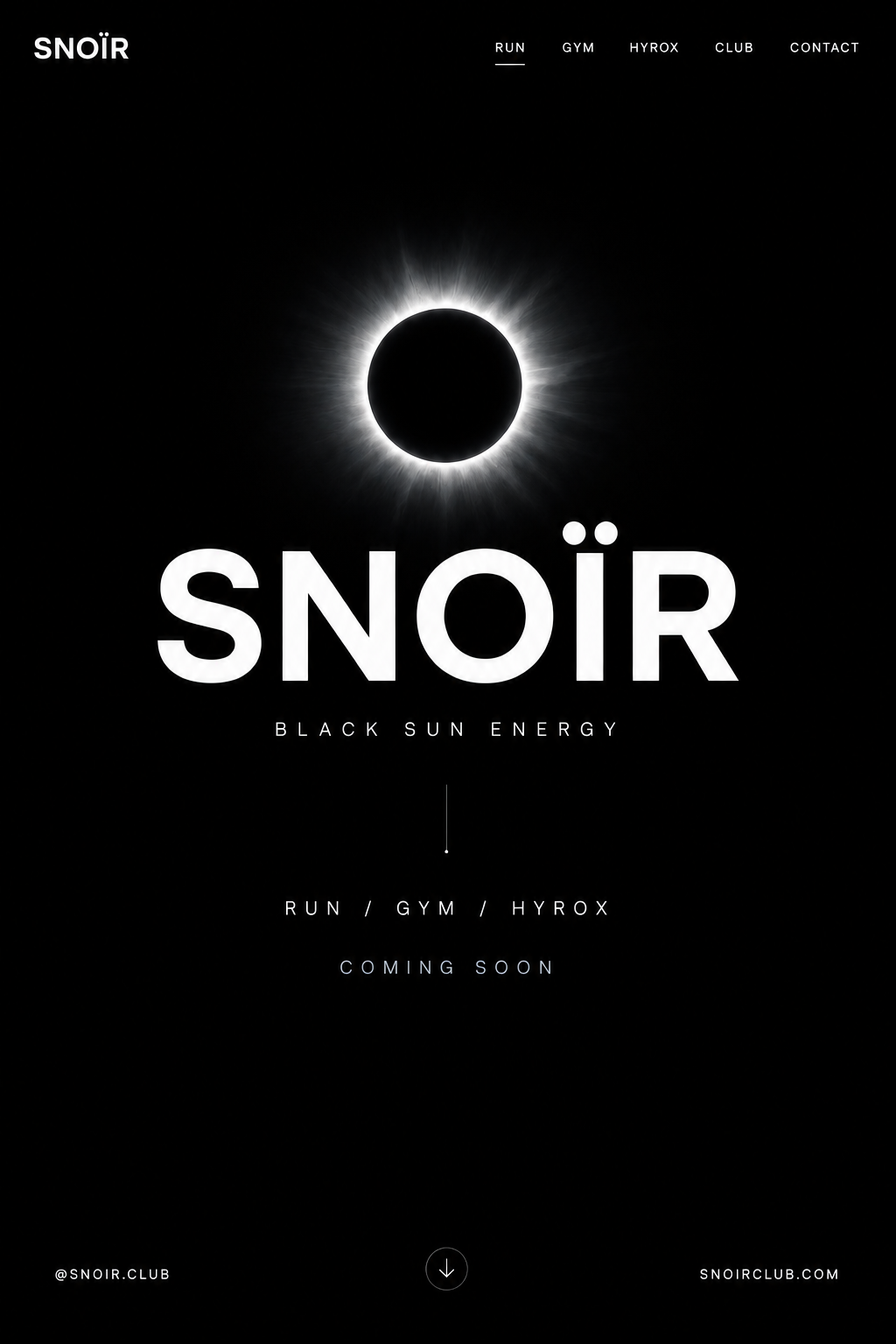 SNOÏR — Black Sun Energy